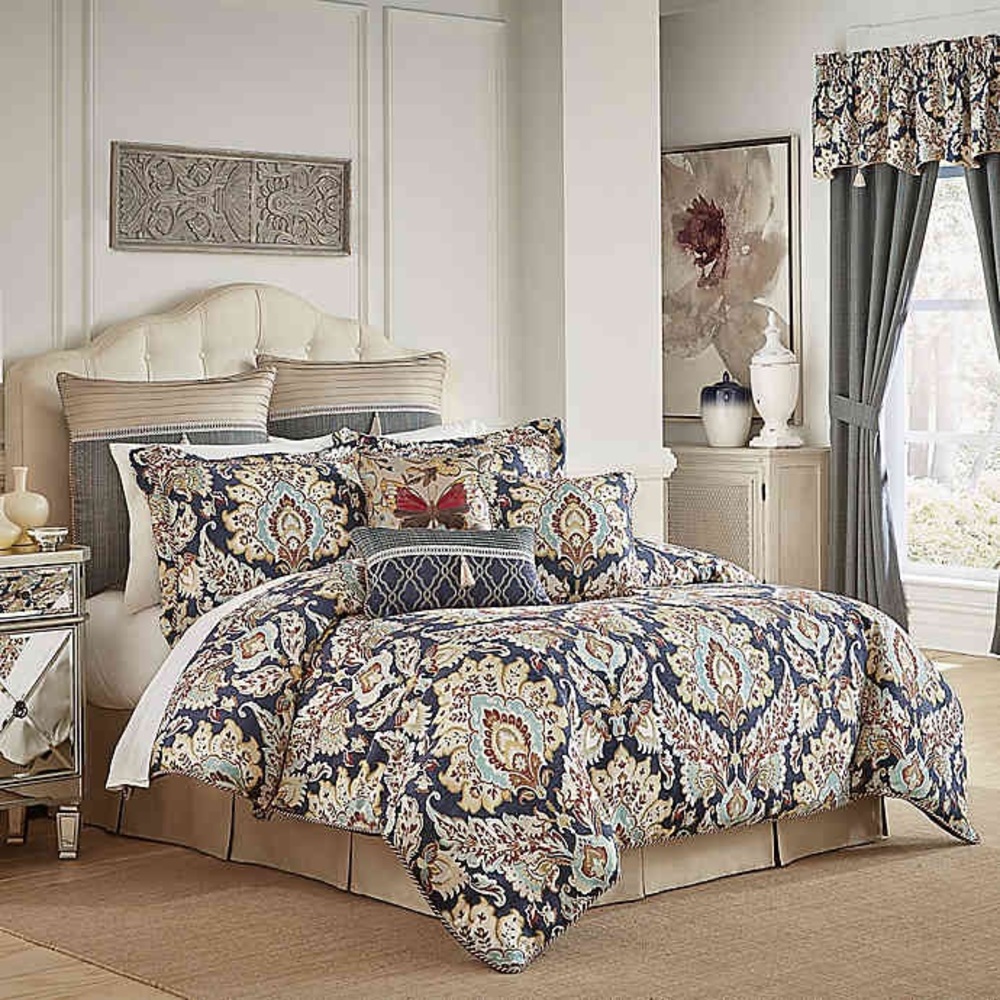 Croscill Embroidered Blanket